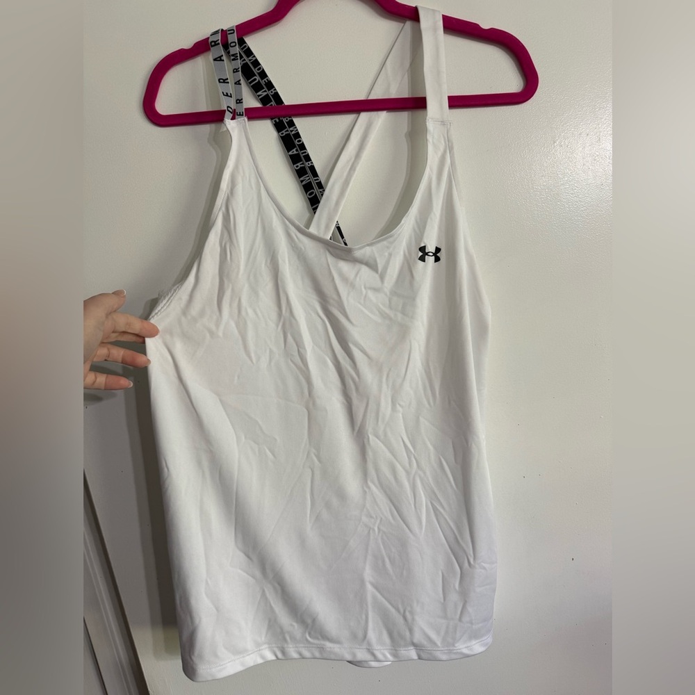 Under Armour Women's White Tank Top